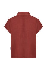 Penn & Ink N.Y. P&I Blouse S26Z848 Burgundy