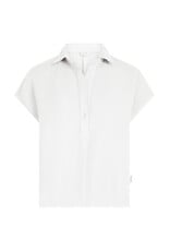 Penn & Ink N.Y. P&I Blouse S26Z848 White