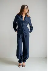 Penn & Ink N.Y. P&I Jacket S26Z846 Navy