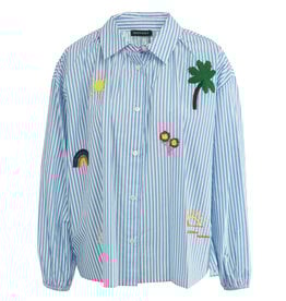 Repeat Repeat Blouse 600723 Lt. Blue