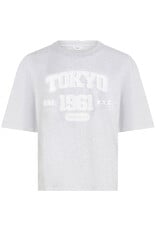 Penn & Ink N.Y. P&I T-shirt S26F1812 Grey m. white
