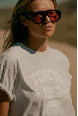 Penn & Ink N.Y. P&I T-shirt S26F1812 Grey m. white