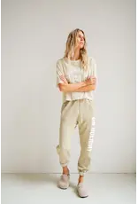 Penn & Ink N.Y. P&I T-shirt S26F1839 print Oyster white