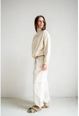 Penn & Ink N.Y. P&I Sweater S26F1836 Oyster