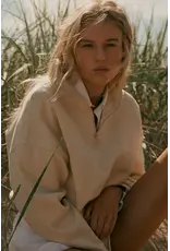 Penn & Ink N.Y. P&I Sweater S26F1836 Oyster