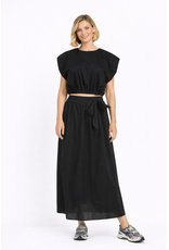 Penn & Ink N.Y. Skirt S26Z837 Black