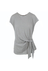 Rails Top Gabbie Ivory navy stripe
