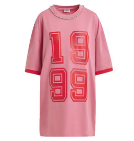 Essentiel Antwerp Essentiel Tee Jisos printed fit combo2 Forever blush