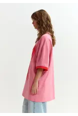 Essentiel Antwerp Essentiel Tee Jisos printed fit combo2 Forever blush