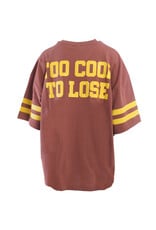 Essentiel Antwerp Essentiel T-shirt Joopio printed Caffe Frappe