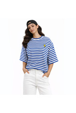 Essentiel Antwerp Essentiel T-shrt Jarinero striped  Off white