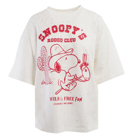 Essentiel Antwerp Essentiel T-shirt Junki Rhinestones Off white