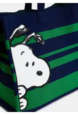 Essentiel Antwerp Essentiel Bag Jobba knitted striped Patriot blue