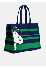 Essentiel Antwerp Essentiel Bag Jobba knitted striped Patriot blue