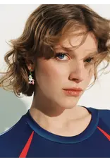 Essentiel Antwerp Essentiel Earrings Jamina with charms Electric Cyan