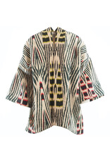 Rabens Saloner Rabens Kimono Abba ikat Forest pink sand&citrus
