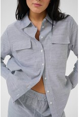 My Essential Wardrobe Shirt Skyems Forest night stipe