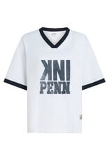 Penn & Ink N.Y. P&I Top print S26F1885LTD White navy