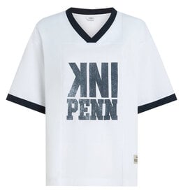 Penn & Ink N.Y. P&I Top print S26F1885LTD White navy