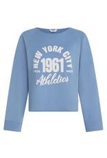 Penn & Ink N.Y. P&I Sweater S26F1886LTD print Moonlight wash