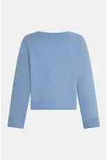 Penn & Ink N.Y. P&I Sweater S26F1886LTD print Moonlight wash