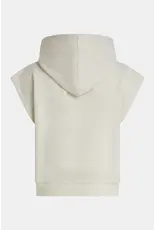 Penn & Ink N.Y. Hoodie S26F1873LTD print Grey m. wh.