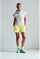 Penn & Ink N.Y. P&I Hoodie S26F1873LTD print Grey m. wh.