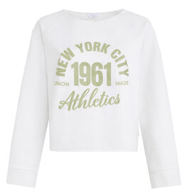 Penn & Ink N.Y. Sweater S26F1886LTD print White jute