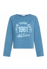 Penn & Ink N.Y. P&I Sweater S26F1886LTD print Aqua aqua