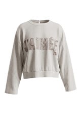 Aimee ElanHS embroidery Sand m./brown