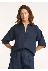 Circle of Trust Blouse Liya Bullet blue