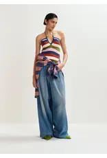 Essentiel Antwerp Top Jellie sleeveless Combo2 Patriot blue