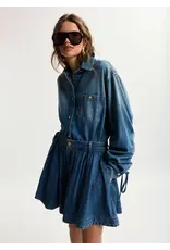 Essentiel Antwerp Shorts Joss flared jeans Patriot blue