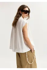 Essentiel Antwerp Top Jalaysia sleeveless Off white