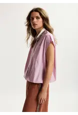 Essentiel Antwerp Essentiel Shirt Janky beaded collar Violette