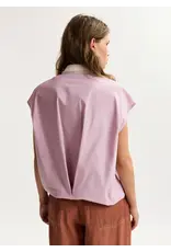 Essentiel Antwerp Essentiel Shirt Janky beaded collar Violette