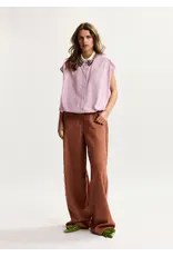 Essentiel Antwerp Essentiel Shirt Janky beaded collar Violette