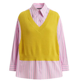 Essentiel Antwerp Shirt Jit Combo1 Amalfi lemon