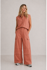 Essentiel Antwerp Shirt Jol sleeveless Etruscan red
