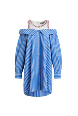 Essentiel Antwerp Dress Jori Embellished Combo1 Off white