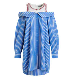 Essentiel Antwerp Dress Jori Embellished Combo1 Off white