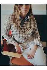 Baum und Pferdgarten Blouse Mena Creme mini check