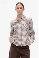 Baum und Pferdgarten Blouse Mena Creme mini check