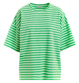 Essentiel Antwerp T-Shirt Joste striped Groen