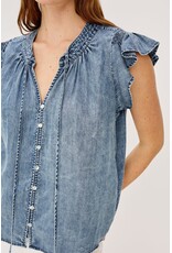 Rails Blouse Aviva Blue ridge