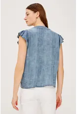 Rails Blouse Aviva Blue ridge
