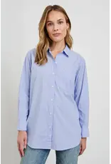 Rails Blouse Elsa Oxford white stripe