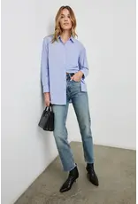 Rails Blouse Elsa Oxford white stripe