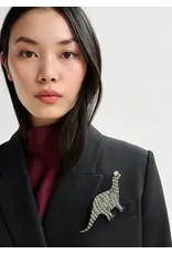 Essentiel Antwerp Brooch Ino dino Combo1 Brat olive