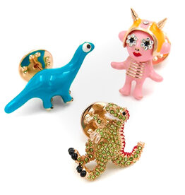 Essentiel Antwerp Pins Iglow trio charms Combo1 Santa claus